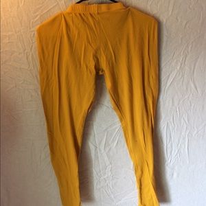 Bright yellow Leggings